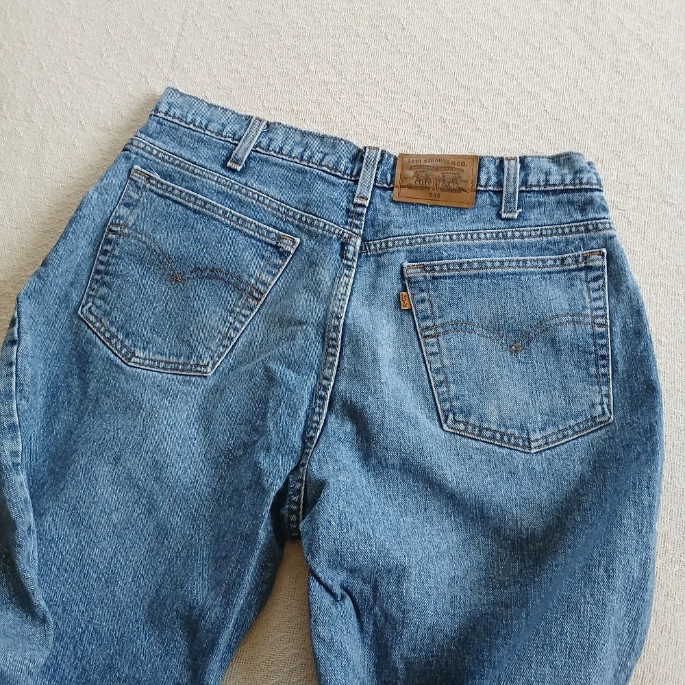 levi's 545 loose vintage 90s jeans 36×32 brown tab retro